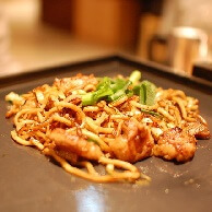鉄板食堂はなたれの焼きそば