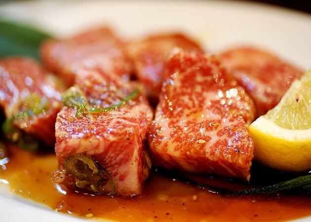 炭火焼肉ぐら 仙台朝市駅前店　のカルビ肉の画像