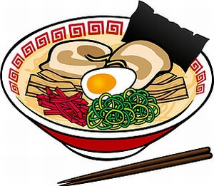 拉麺　イラスト画像