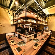 北新地 はらみの店内